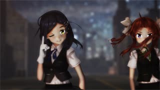 【MMD艦これ】お宮式 陽炎 黒潮「ARROW」sdPBR