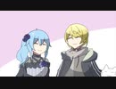 【手描きにじさんじ】「可愛いね」「えッ！？」【雪城眞尋/メリッサ･キンレンカ】