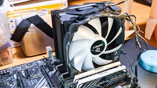 【自作PC】ENERMAXの黒いCPUクーラーを超天から換装！＠LOLコラボのPRO...