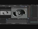 Blender織田幸銅器からくり時計　仕掛け稼動テスト
