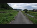 黒田川沿いの帰宅風景