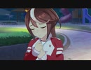 胸のうちがわのとこがね、レースの後からずっといがいがしてるんだ。