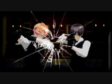 【APヘタリアMMD】REVOLVER 【英娘＋日娘・英＋日】