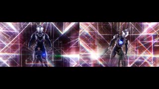 ウルトラマンZ1話とウルトラマントリガー7話　変身シーン比較