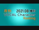 月刊VOCAL Characterランキング 2021年8月増刊号（新計算式デモ版）