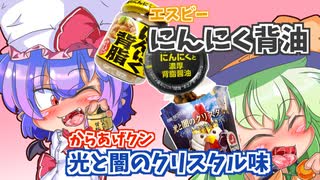 【東方】フランとこいしのゆっくりグルメニュース 2021年9月第1週「エスビーにんにく背脂 からあげクン光と闇のクリスタル味など」