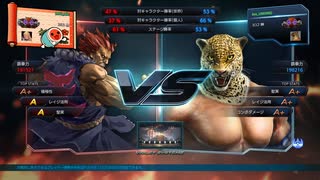 TEKKEN LIVE(2021/09/17)：豪鬼vsキング_R2