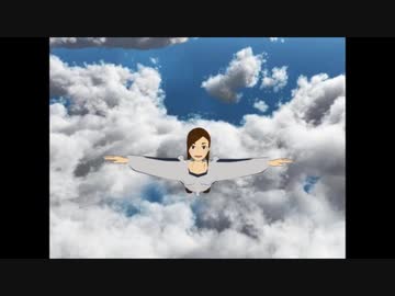 【MMD杯ZERO3EX】ふわりくれよん 宙の旅