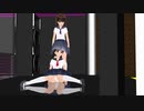 【MMD】てとらーず２人がミニセーラー服で30sexyを踊るラストおまけ付き