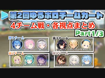 【第2回ゆるホロマリカー】4チーム戦・各視点まとめ Part1/3【2021.09.19】