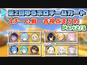 【第2回ゆるホロマリカー】4チーム戦・各視点まとめ Part2/3【2021.09.19】
