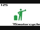 【NNI】75:motorcycle【100styles×30sec.】