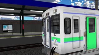 【MMD】キハ150-39+キハ40-1080混結初鉄九条駅発車