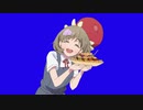 レインボーたこ焼きを勧める唐可可BB