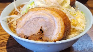 真夜中のラーメンテロ＆ロックンロール『二郎の味がするラーメン』らー麺屋バリバリジョニー