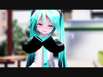 [MMD]公園であっぴーのセカイに出会った。