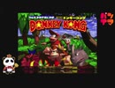 【SFC】スーパードンキーコング（SUPER DONKEY KONG）をぱんださんがやってみた！#3