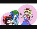 【東方手書きショート】ブチギレ!！れいむちゃん☆2005
