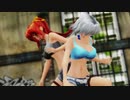 【東方MMD】タンクトップの咲夜と美鈴でELECT