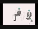 暇を持て余した副寮長＋ラギーで逆膝枕