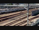 【JR中央線】三鷹の跨線橋を行くE233系