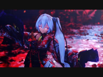 【MMD】紅一葉【Tda式改変和装ミク】【歌ってみた】