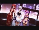 【東方MMD】咲夜・美鈴・パチュリーで「jewel」