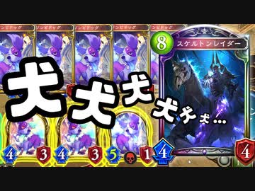 【 シャドバ新弾 】OTKもあるよ‼︎無限ゾンビドッグ→スケルトンレイダー進化ネクロ【 Shadowverse シャドウバース 】