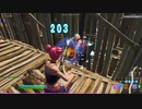 屋根に隠れてもワンパン!!!!! #shorts「FORTNITE」「フォートナイト」