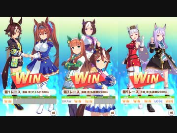 ゲーム【ウマ娘プリティーダービー】アオハル杯 勝利ポーズ まとめ 総集編