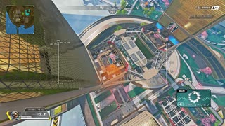 激戦区で縄跳びをしながら戦いを見守るのが最近のAPEXマイブーム