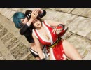 【DOA6 ryona】不知火 舞 ryona vs たまき