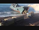 ロシアの北方艦隊の軍艦は、遠く離れたニューシベリア諸島での戦闘をシミュレートします
