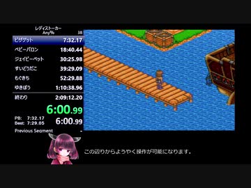 【WR】レディストーカーRTA　2時間04分05秒　解説動画Part1