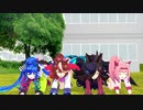 【MMDウマ娘】ライスが猫のポーズでストレッチしてた♪