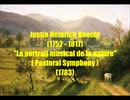 ユスティン・ハインリヒ・クネヒト：自然の音楽による描写、あるいは大交響曲（田園交響曲）