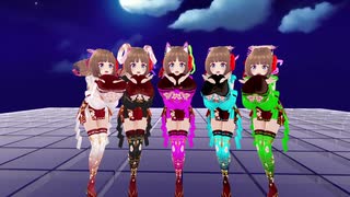 VRoid dances "気まぐれメルシィ/Kimagure Mercy" in VRMLiveViewer