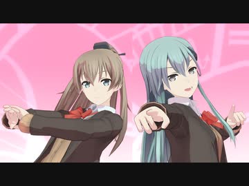 【MMD艦これ】HYBRID【鈴谷改二、熊野改二】