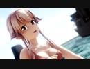 【MMD艦これ】由良、島風、ゆーちゃんでルカルカ★ナイトフィーバー