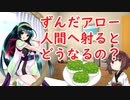 ずんだアローを人間に使うとどうなるの？【第二回原石祭】【VOICEROID劇場】