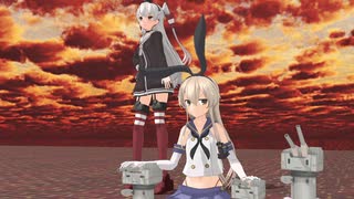 【MMD艦これ】激闘！ゲキトウ！暁の水平線 第九作戦