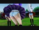 【ＭＭＤ】Sweet Refrain　犬走椛・姫海棠はたて・射命丸文　【Ray-MMD1.52　ぱんつ注意】