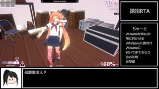 ヤンデレシミュレーター 誘拐RTA 4分30秒(5分1秒)