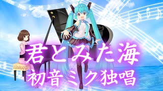 【初音ミク】君とみた海【カバー】