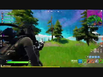 Fortnite 鈍足兵がGUN張る！(配信切り抜き!)