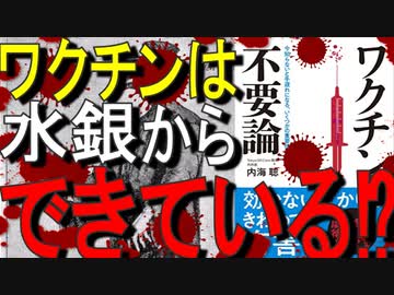 【11分でゆっくり解説】効かないばかりかきわめて有害⁉｜ワクチン不要論 ｜著者内海 聡