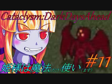 【Cataclysm:DDA】姫様は魔法使い#11