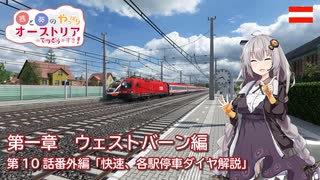 【Transport Fever 2】茜と葵のやっぱりオーストリアの鉄道が好き！ Part10番外編　第1章 第10話　ダイヤ解説