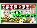 回線不調の原因！？電話線をLANケーブルとして利用していた尾丸ポルカ【ホロライブ切り抜き】
