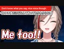 クソザコイングリッシュを披露する来栖夏芽